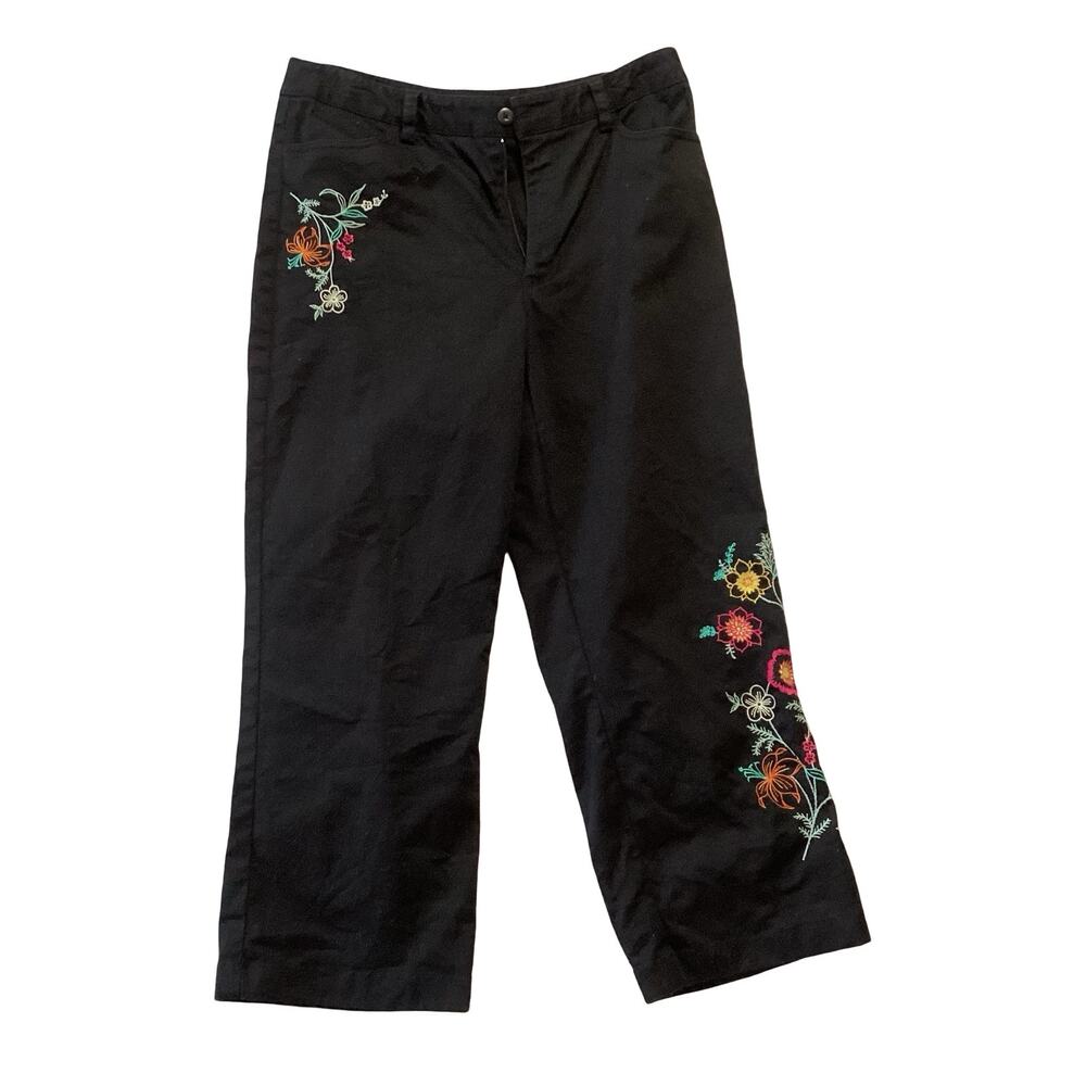 Rafaella Embroidered Pants